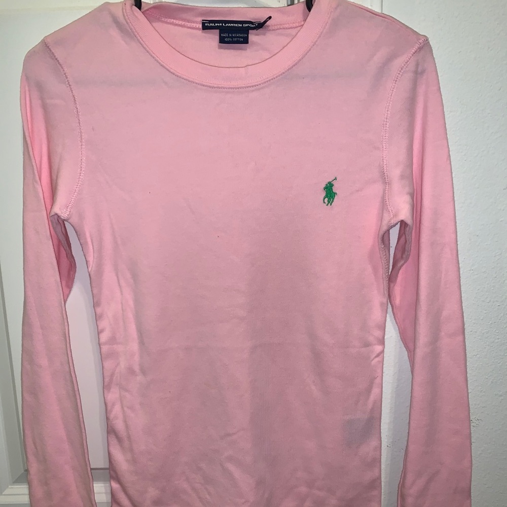 RALPH LAUREN SPORT LONG SLEEVE TEE ✨ - Picture 1 of 3